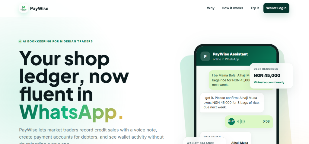 PayWise App Interface